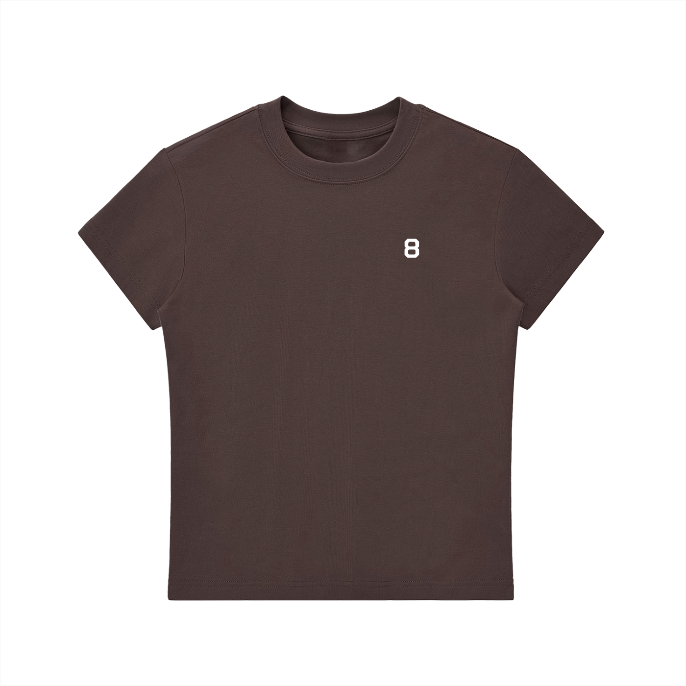 8 Fitted Crewneck T-Shirt