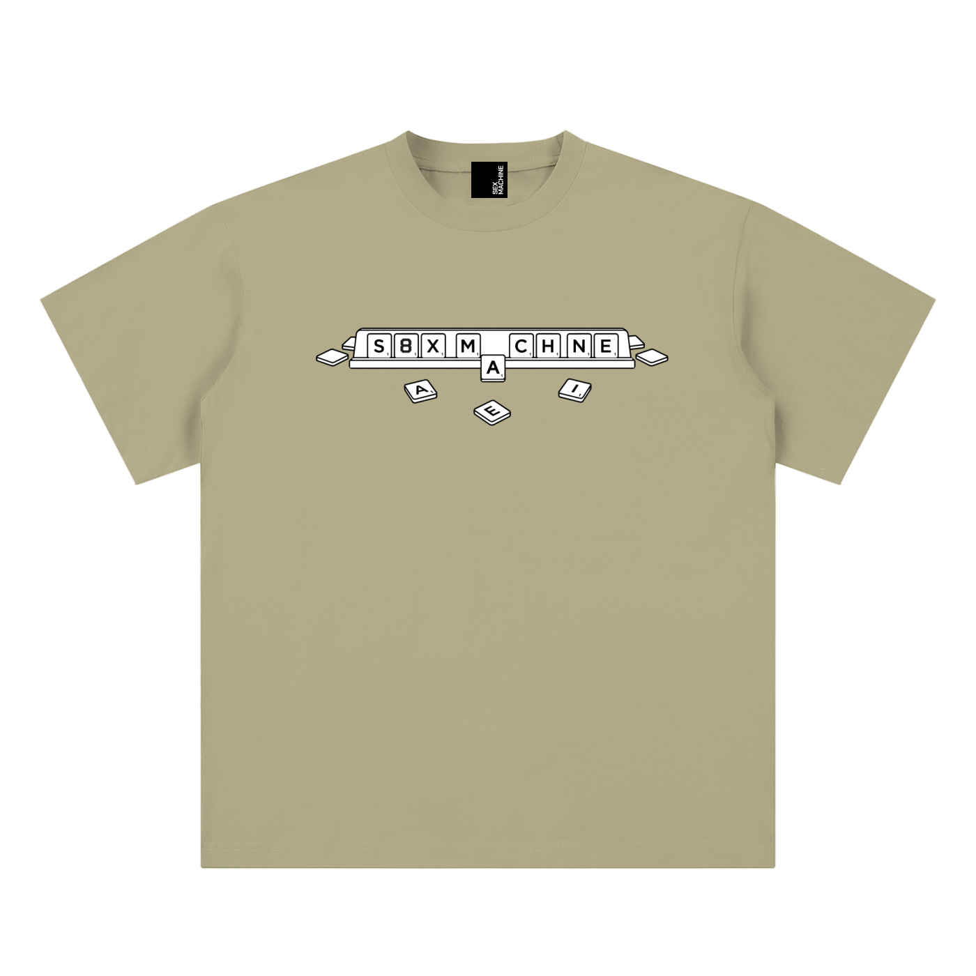 Scrabble Sueded Cotton T-Shirt