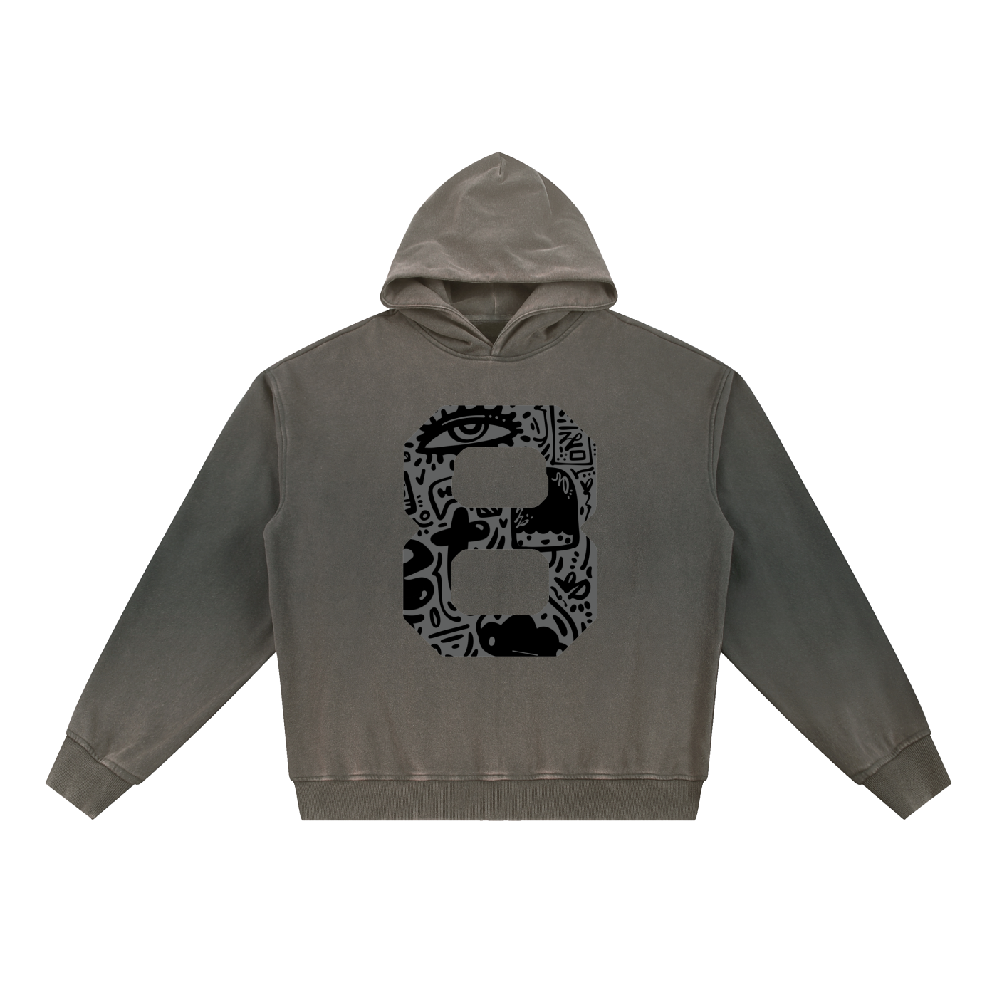 8 Gradient Hoodie