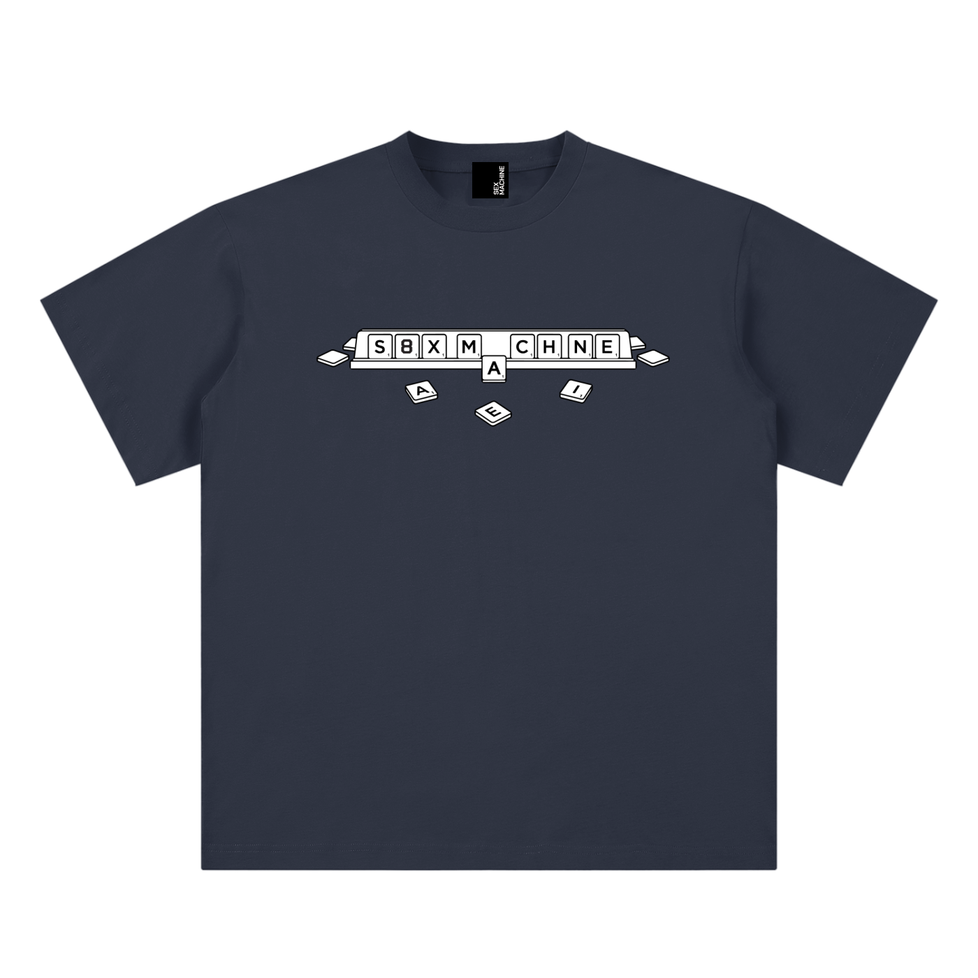 Scrabble Sueded Cotton T-Shirt