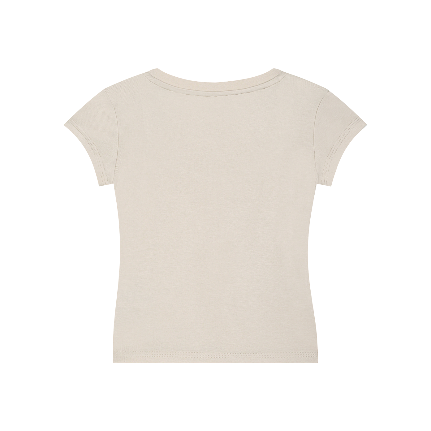 Fitted V-Neck T-Shirt