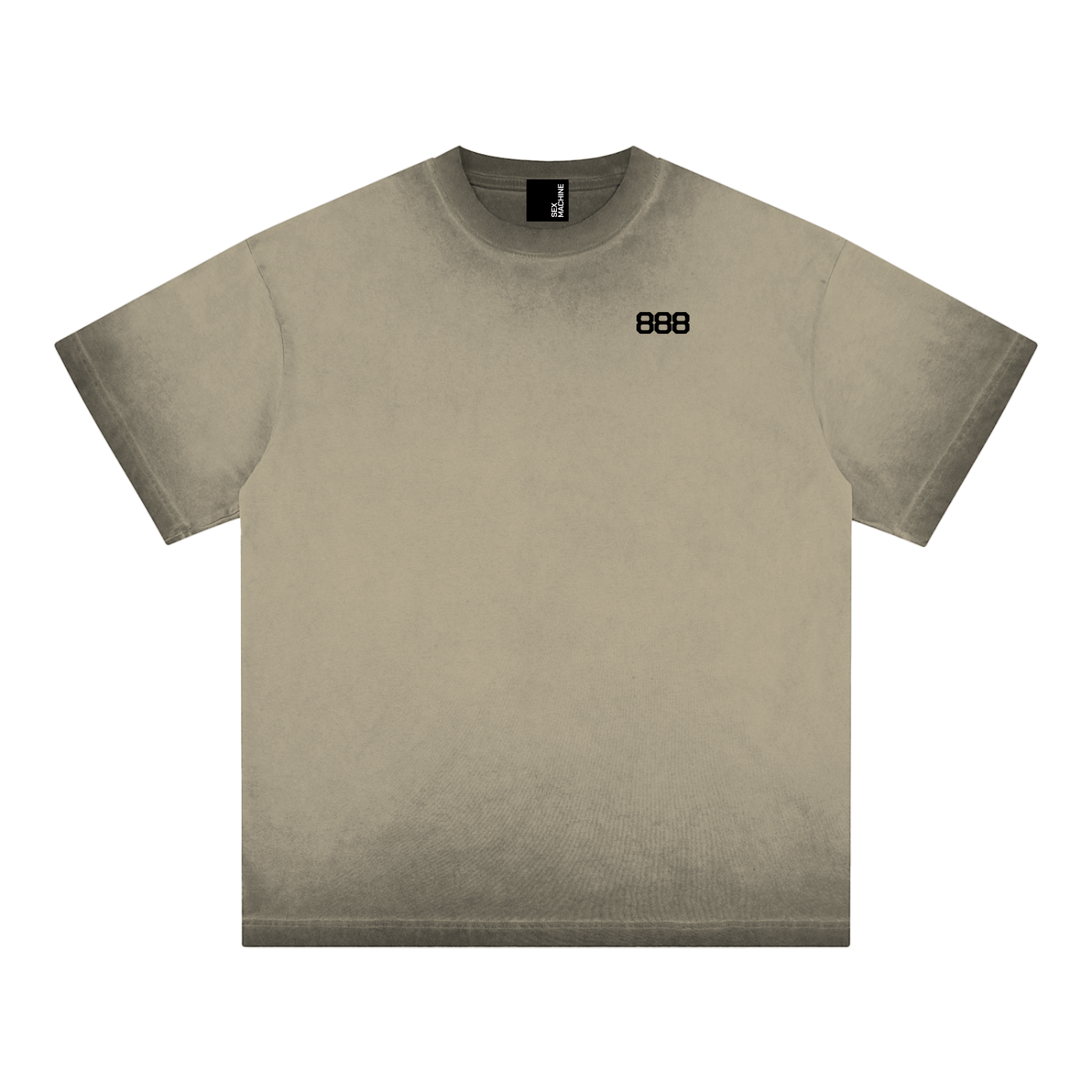 888 Dyed Cotton T-Shirt
