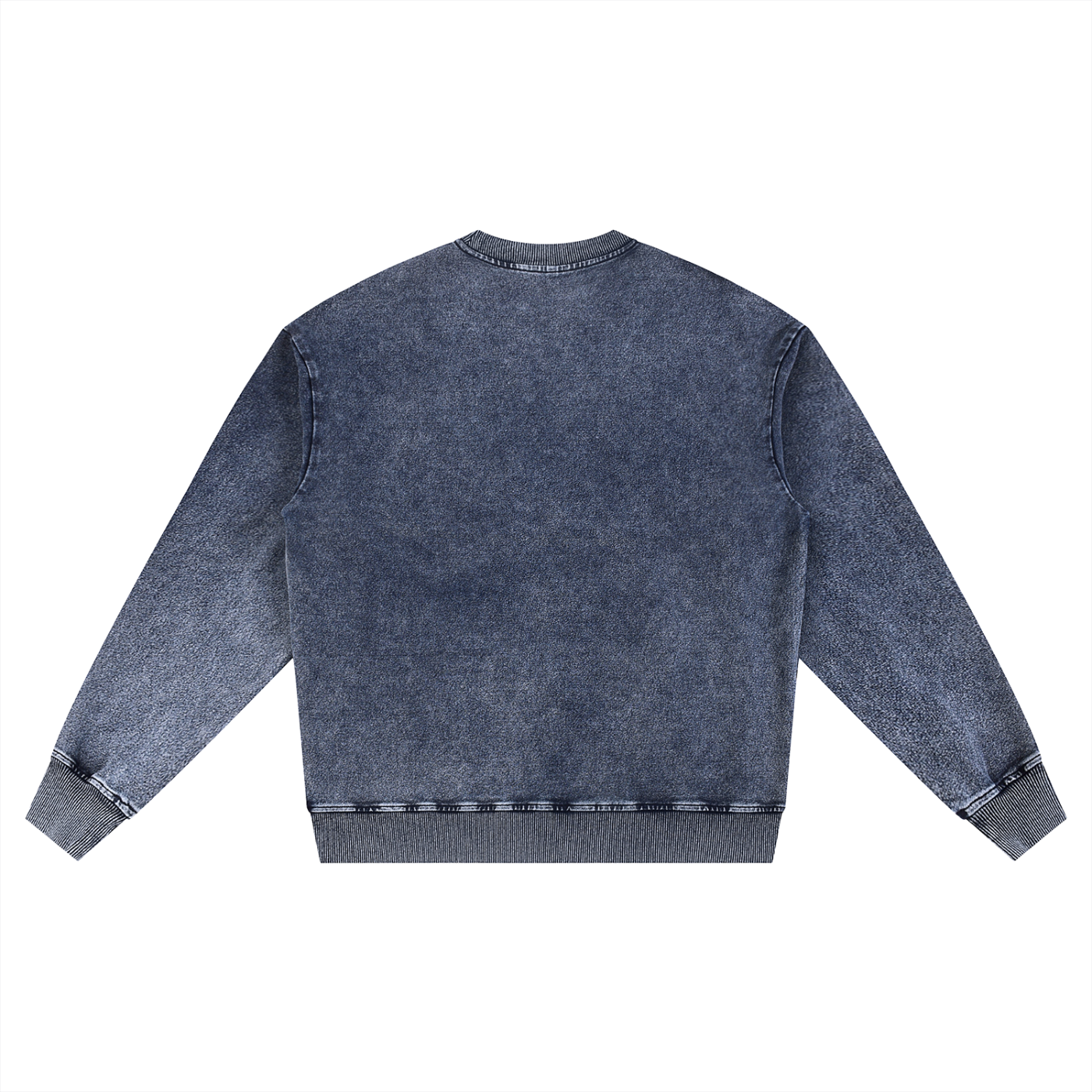 Oversized Wash Crewneck Sweatshirt