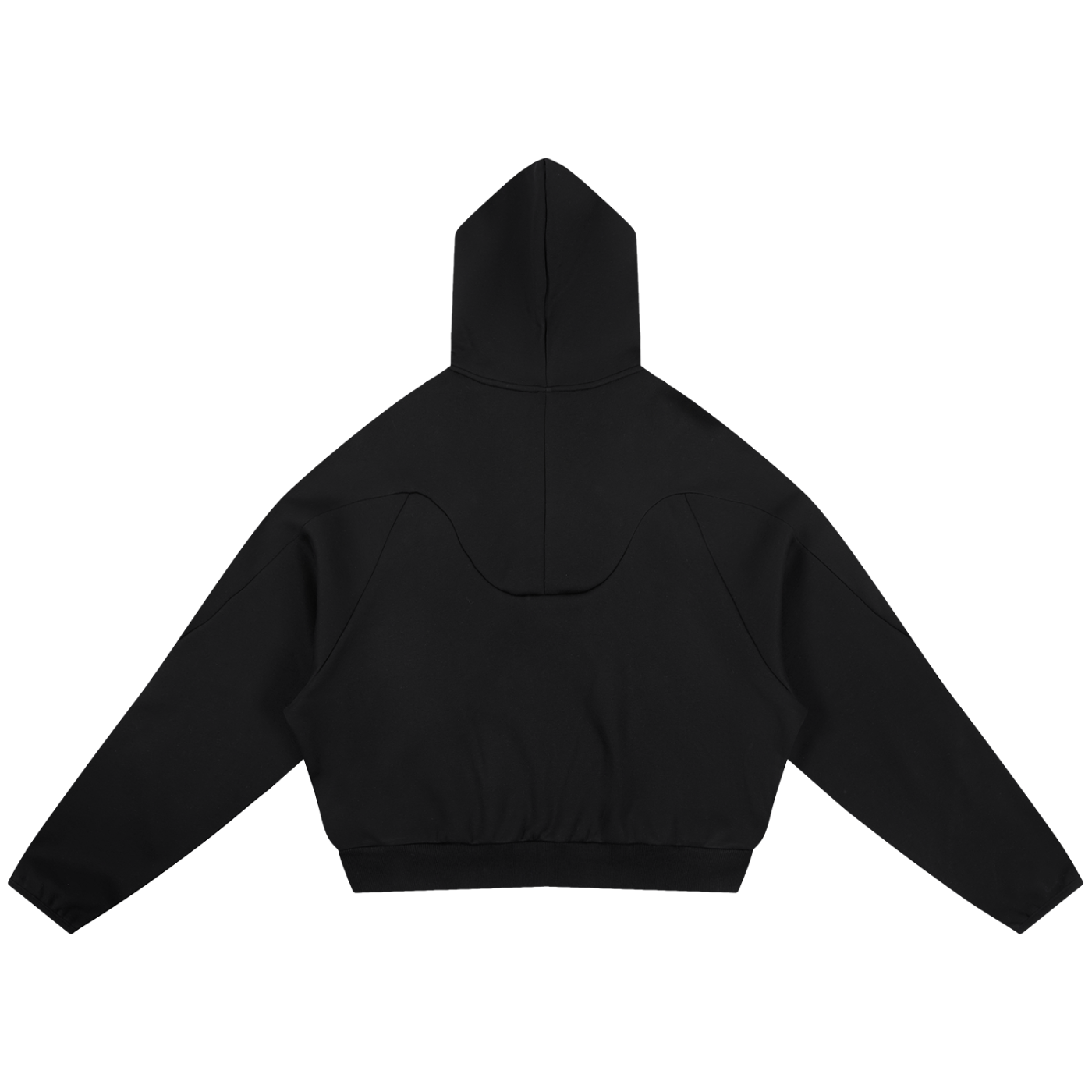 Curved Panel Hoodie
