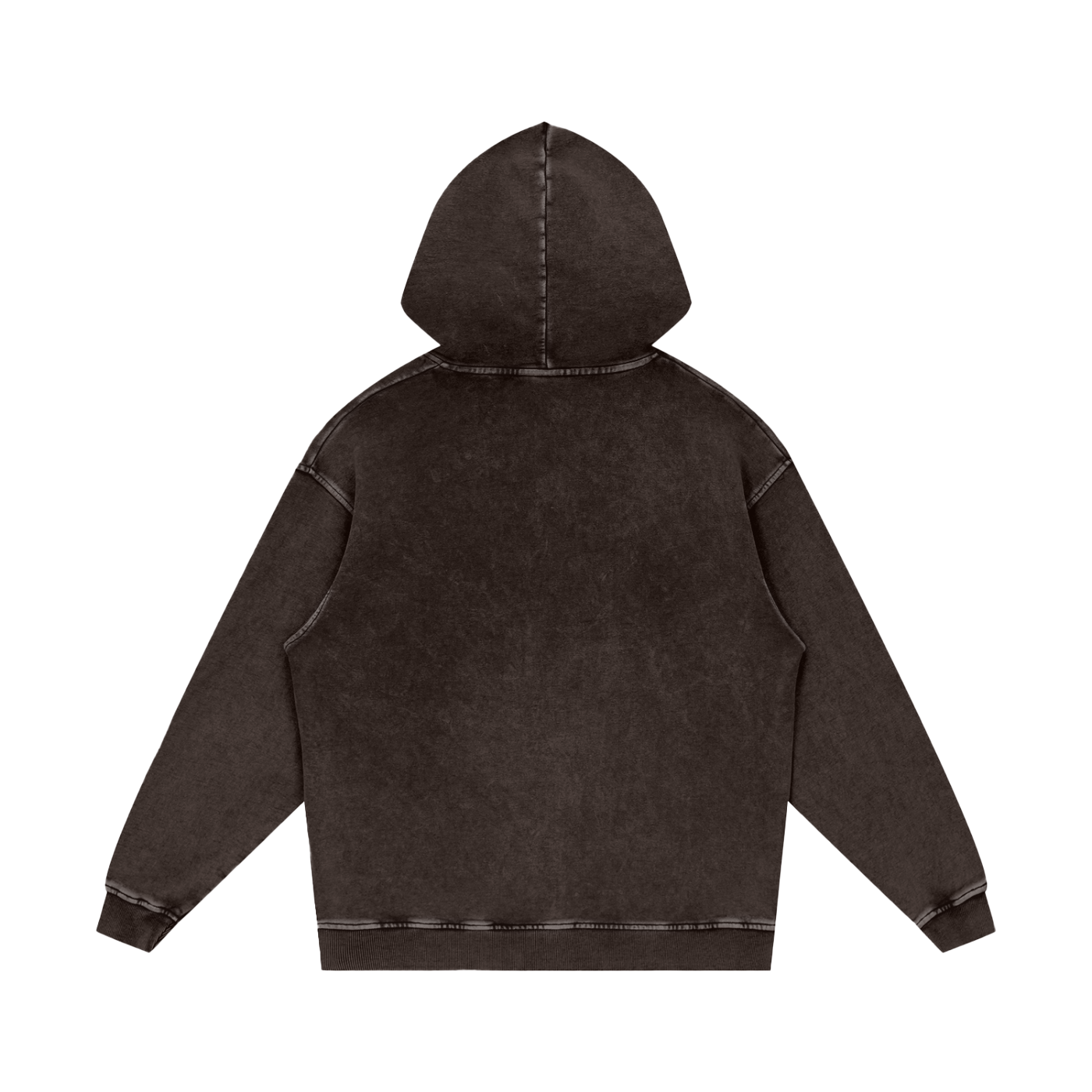 Washed Loose Cotton Hoodie