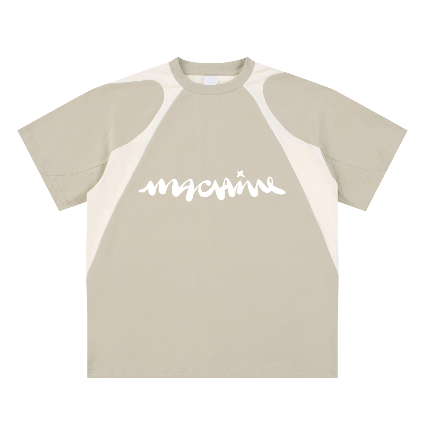 Machine Panel Cotton T-Shirt