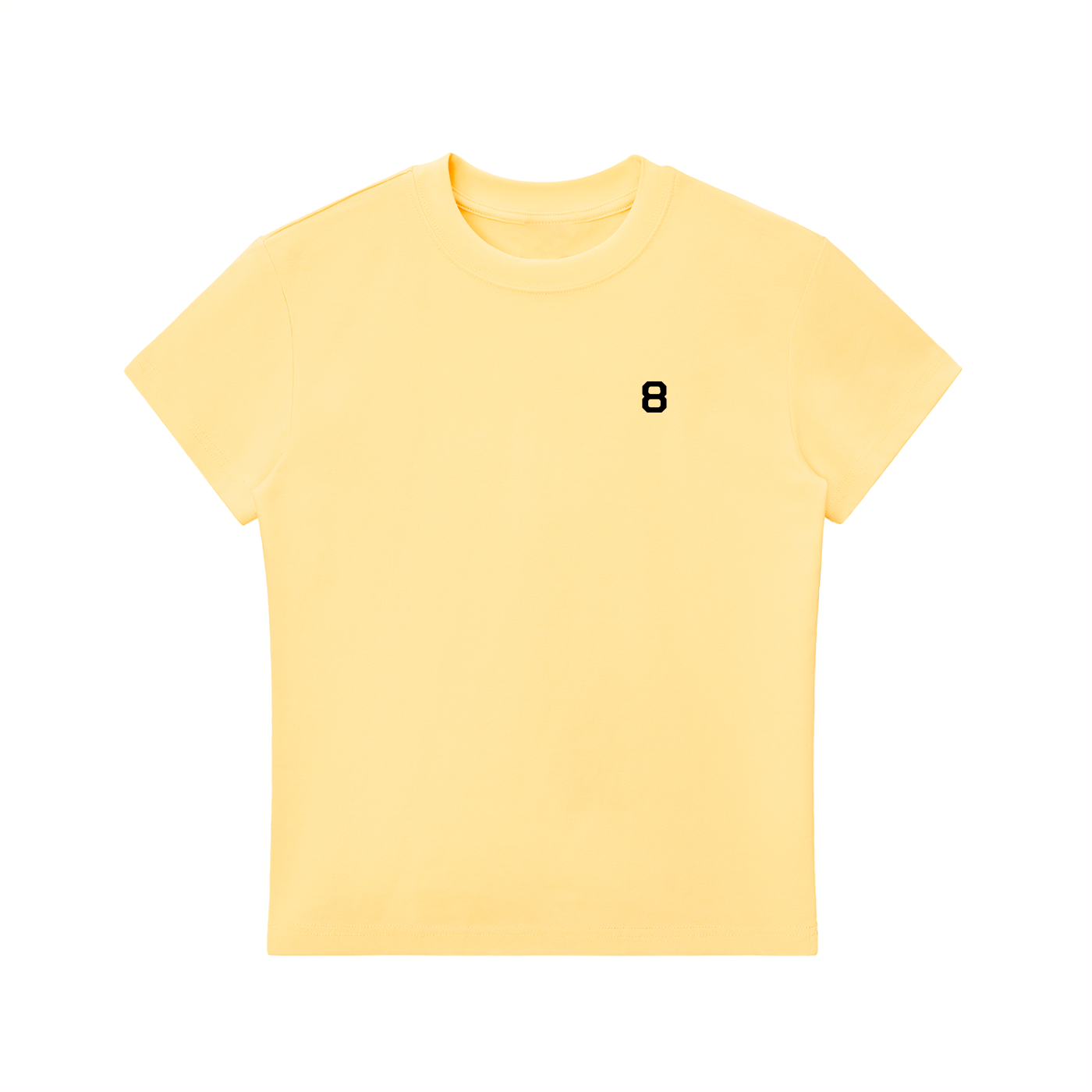 8 Fitted Crewneck T-Shirt