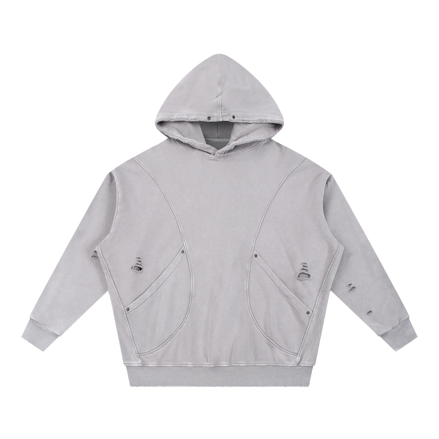 888 Distressed Hoodie