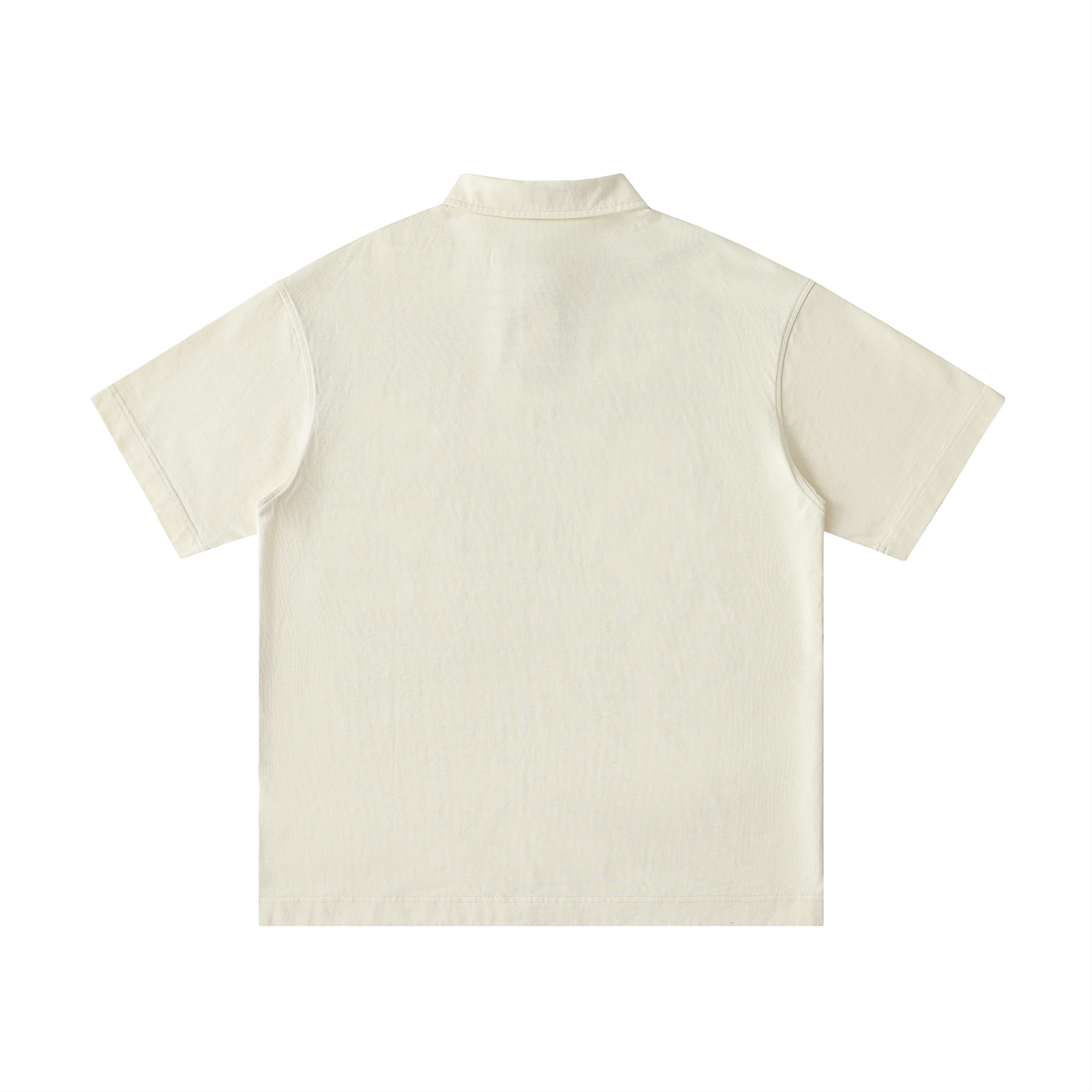 8 Loose Cotton Polo Shirt