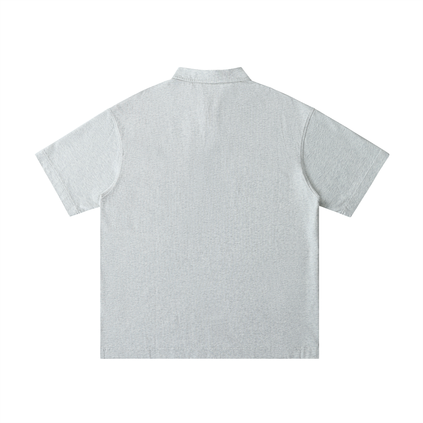 8 Loose Cotton Polo Shirt
