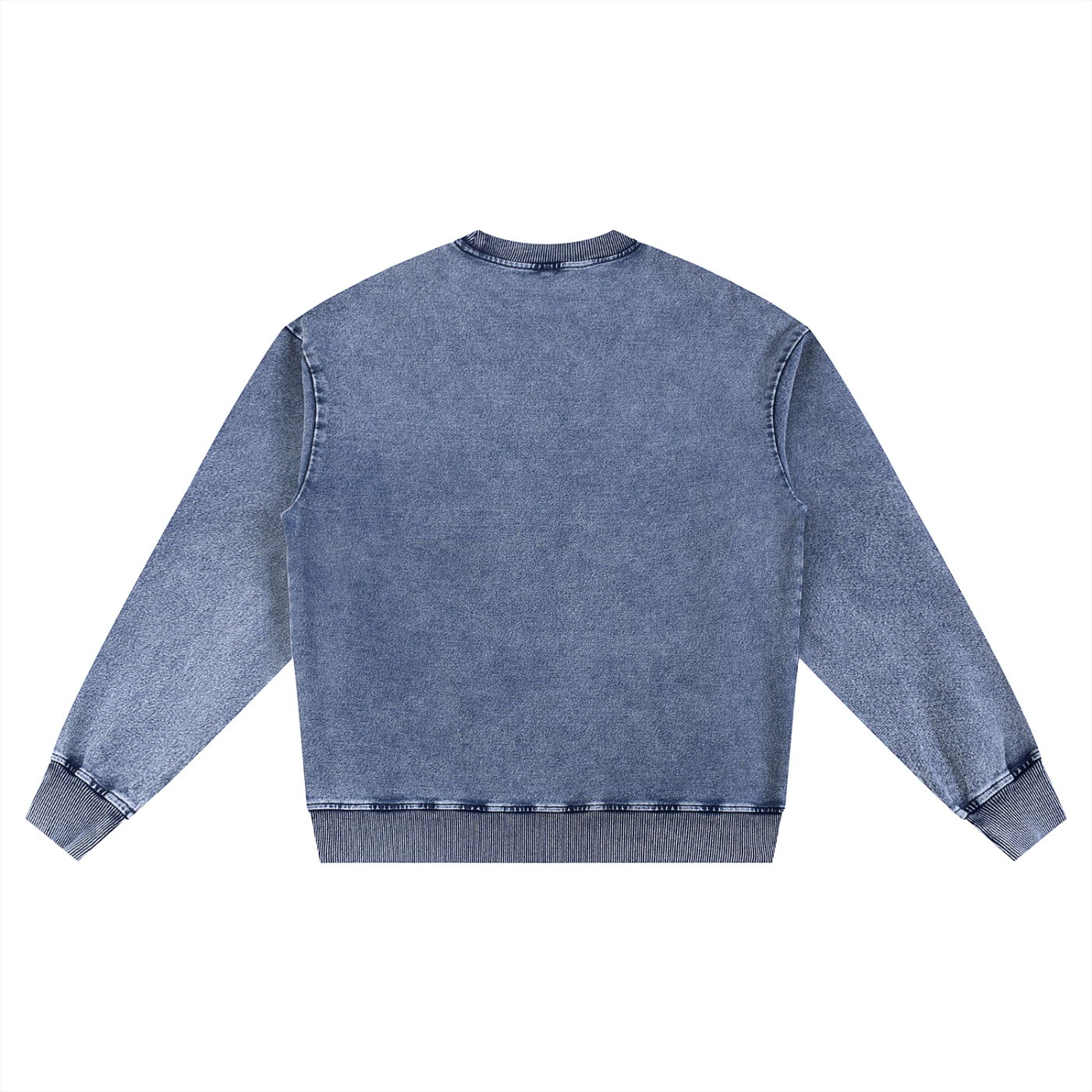Oversized Wash Crewneck Sweatshirt