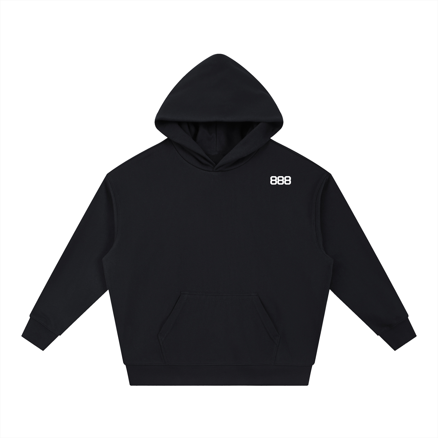 888 Heavyweight Drop Box Hoodie