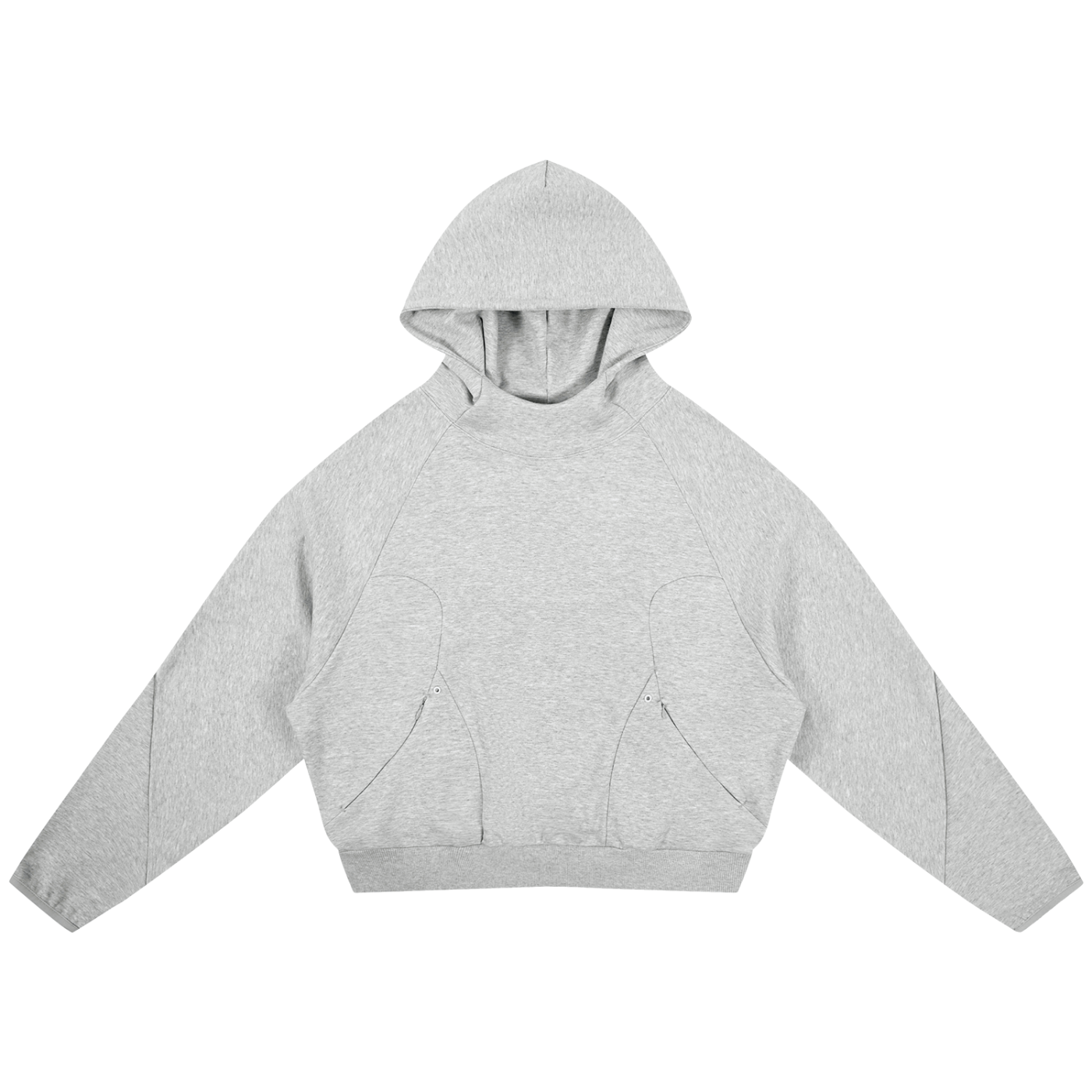 Curved Panel Hoodie