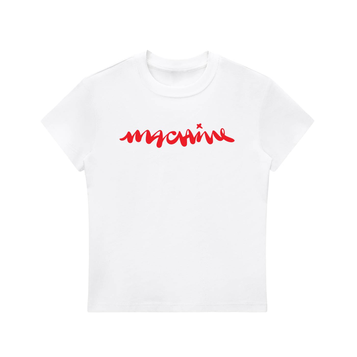 Machine Fitted Crewneck T-Shirt