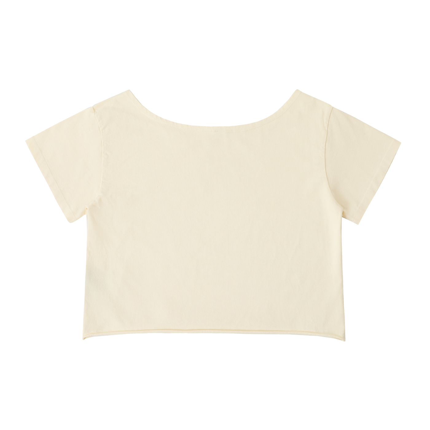 Off-Shoulder Cotton T-Shirt