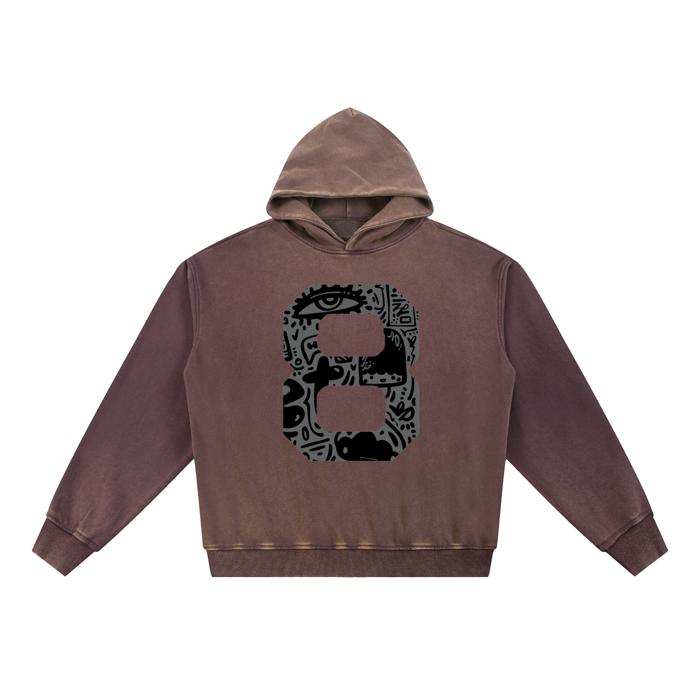 8 Gradient Hoodie