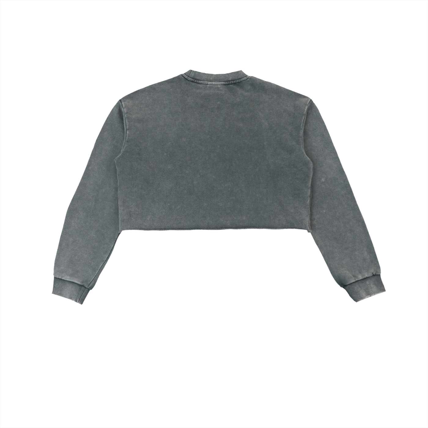 Washed Cropped Sweatshirt
