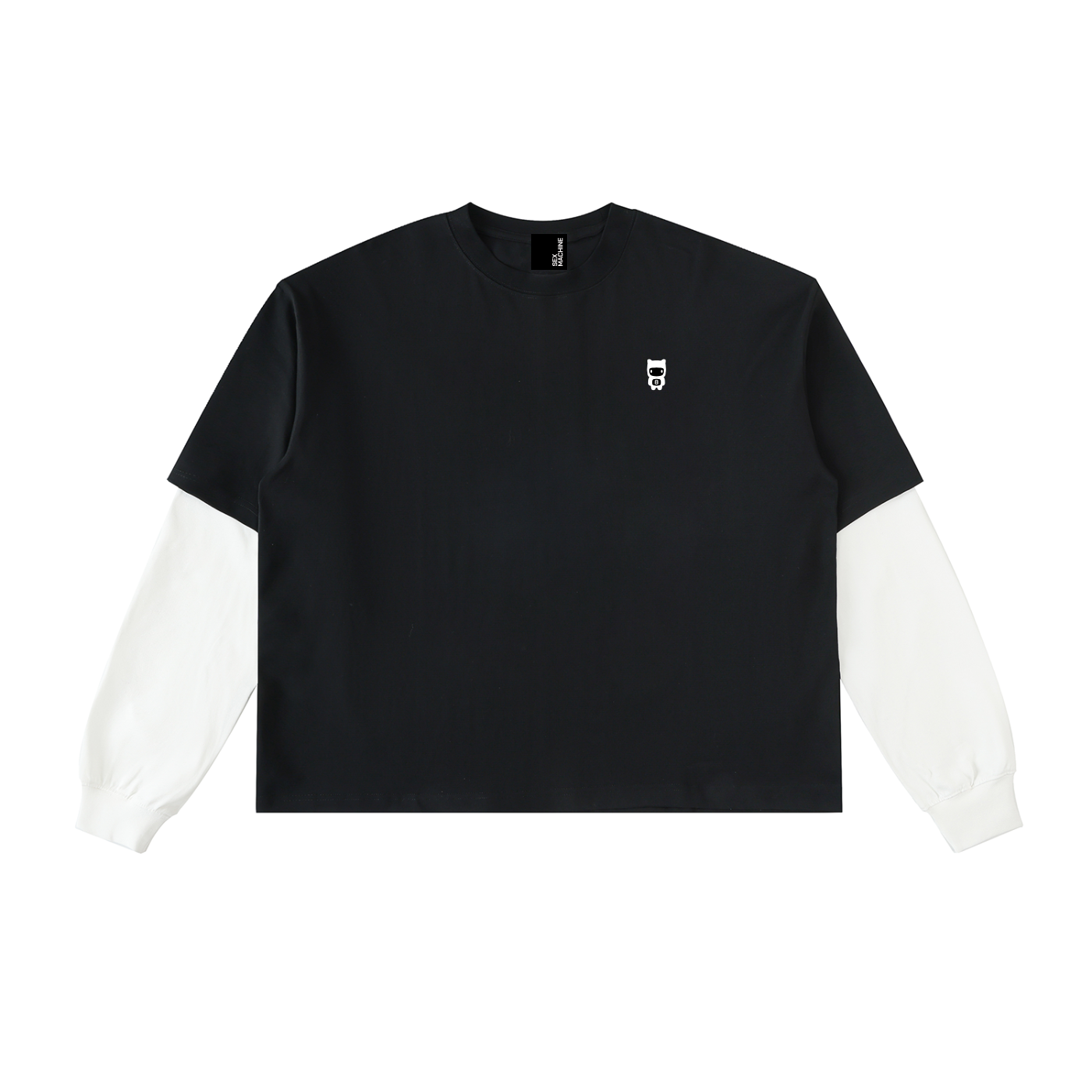 Bears Layered Sleeve Cotton T-Shirt