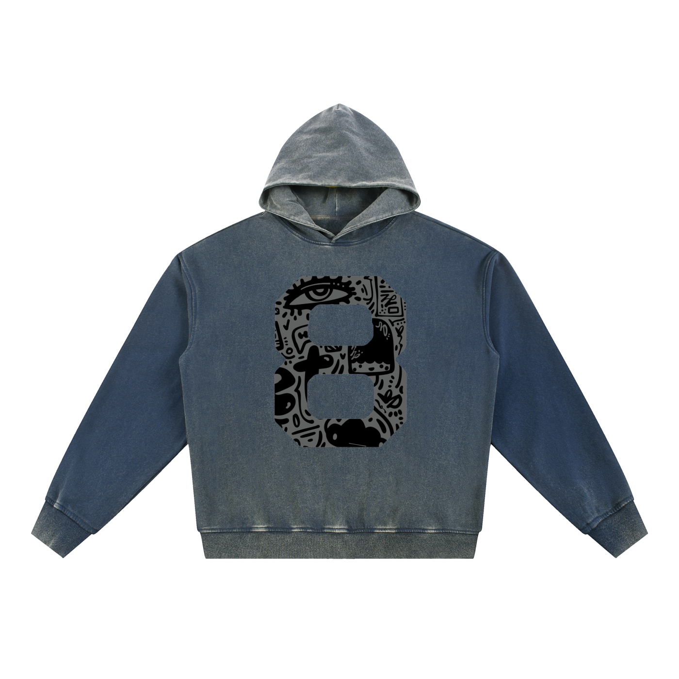 8 Gradient Hoodie