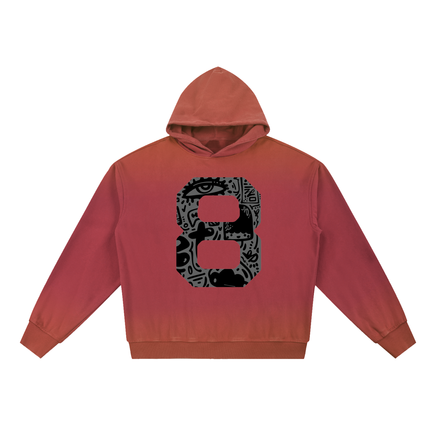 8 Gradient Hoodie