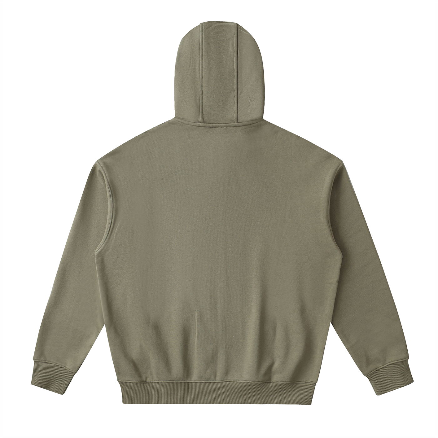 Solid Zip Up Hoodie