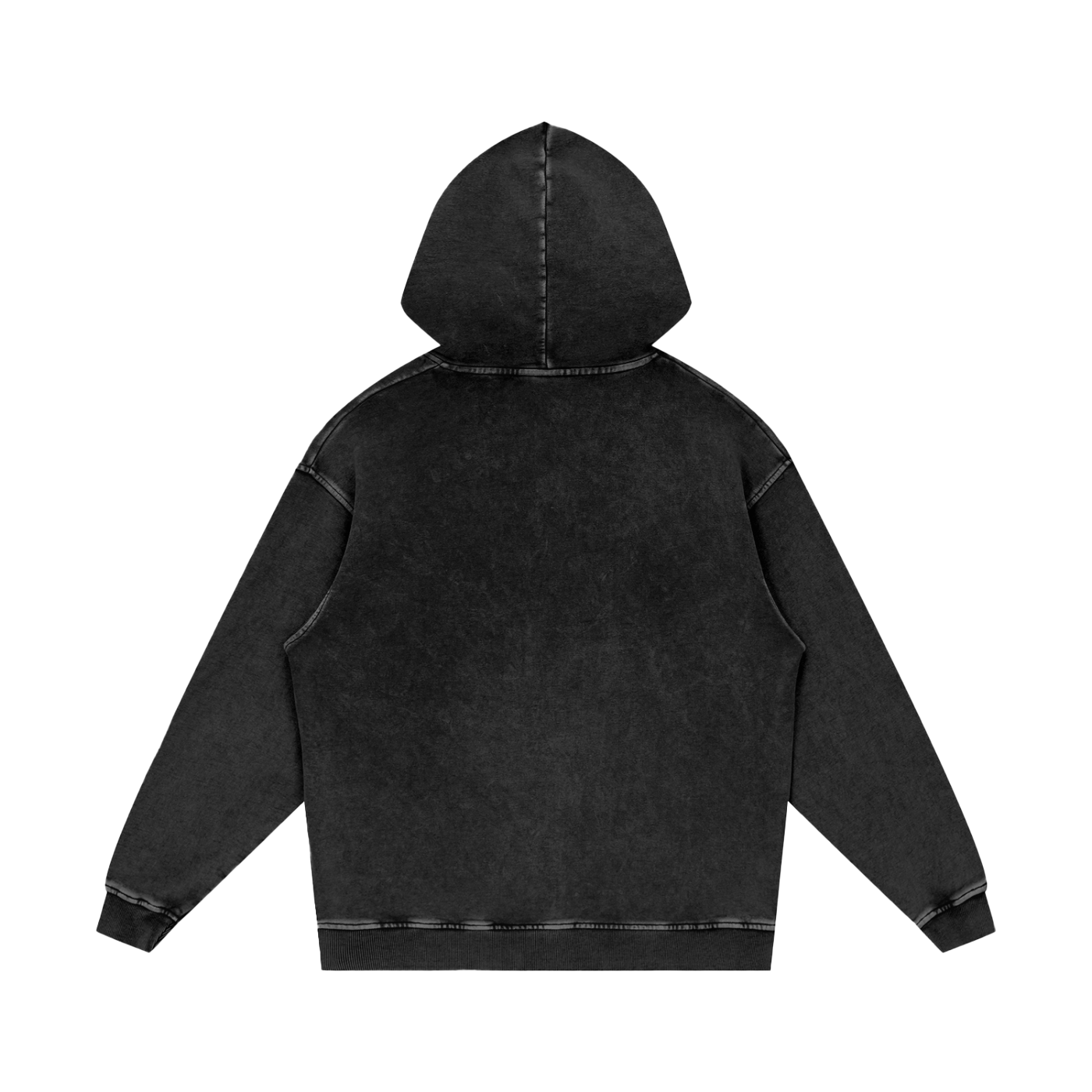 Washed Loose Cotton Hoodie