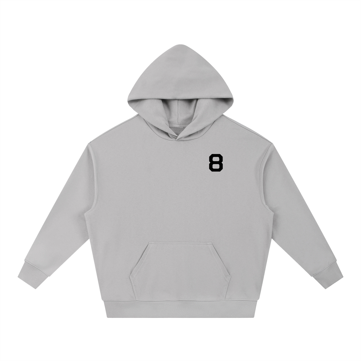 8 Heavyweight Drop Box Hoodie