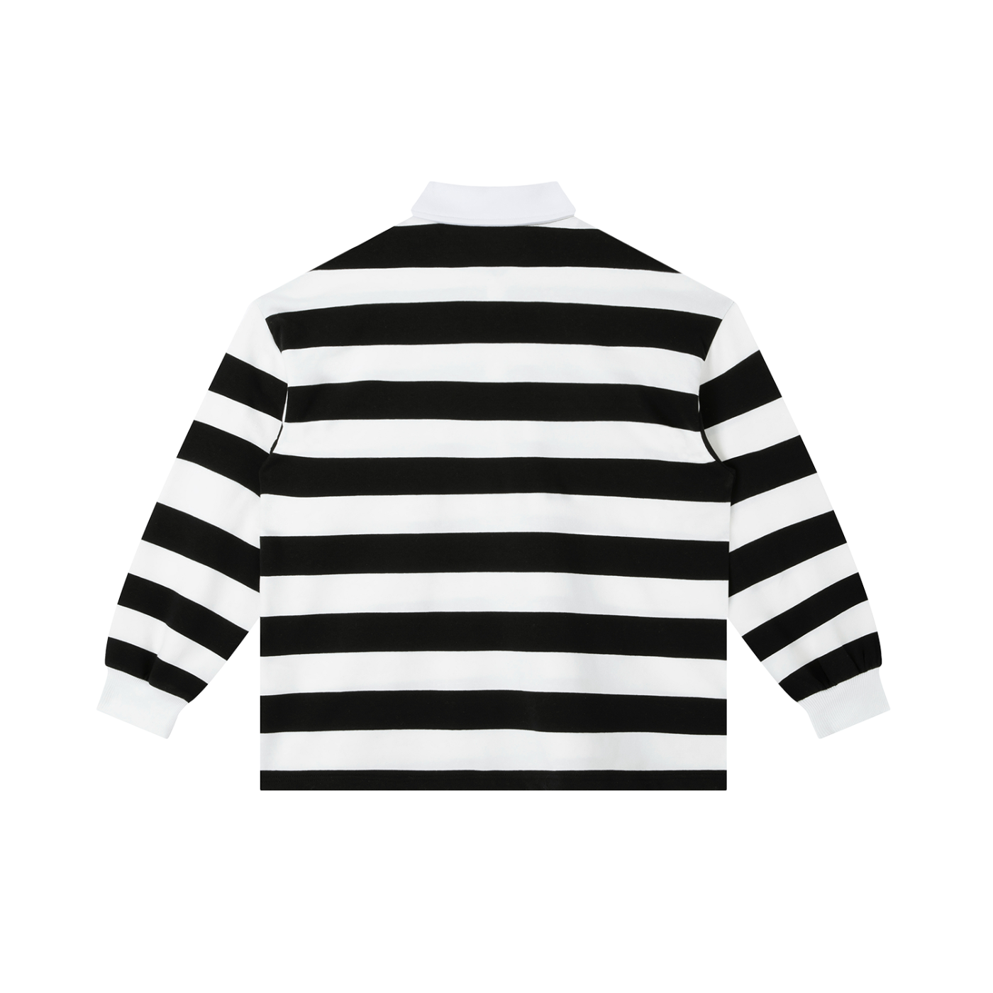 Block Stripe Polo Shirt