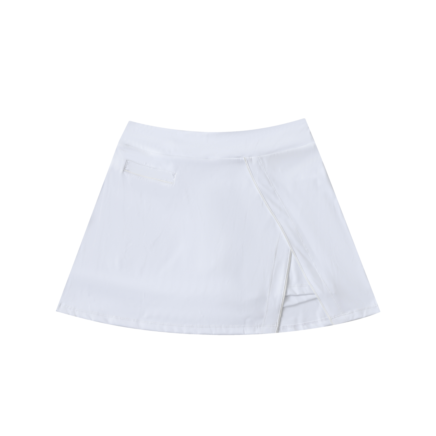Pocketed A-Line Skirt