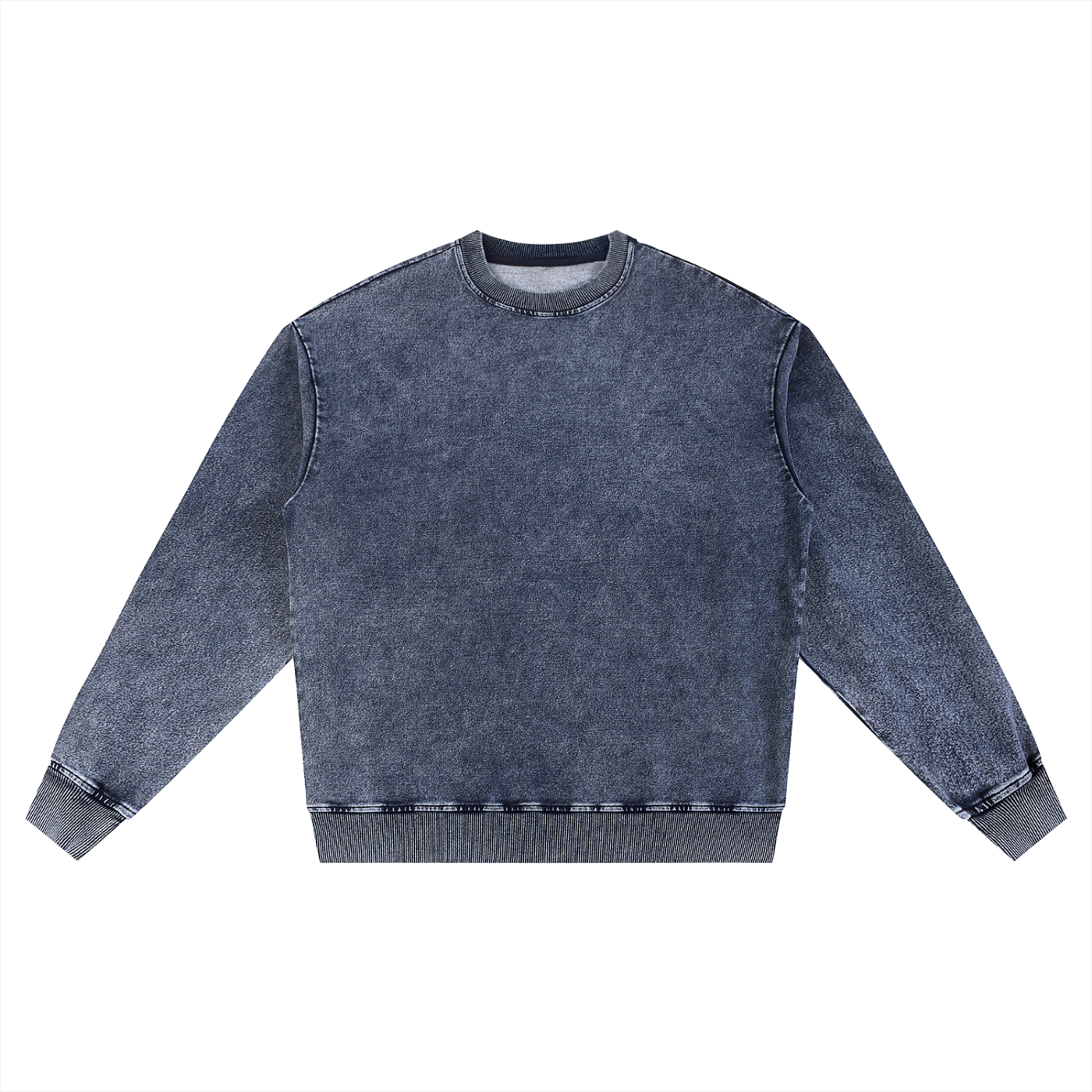 Oversized Wash Crewneck Sweatshirt