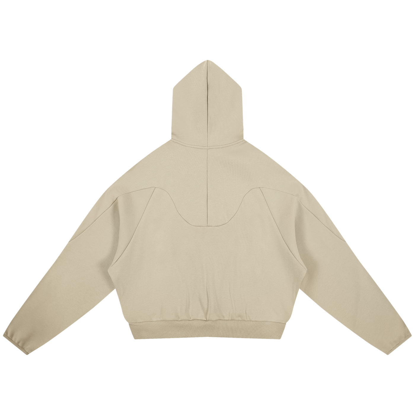 Curved Panel Hoodie
