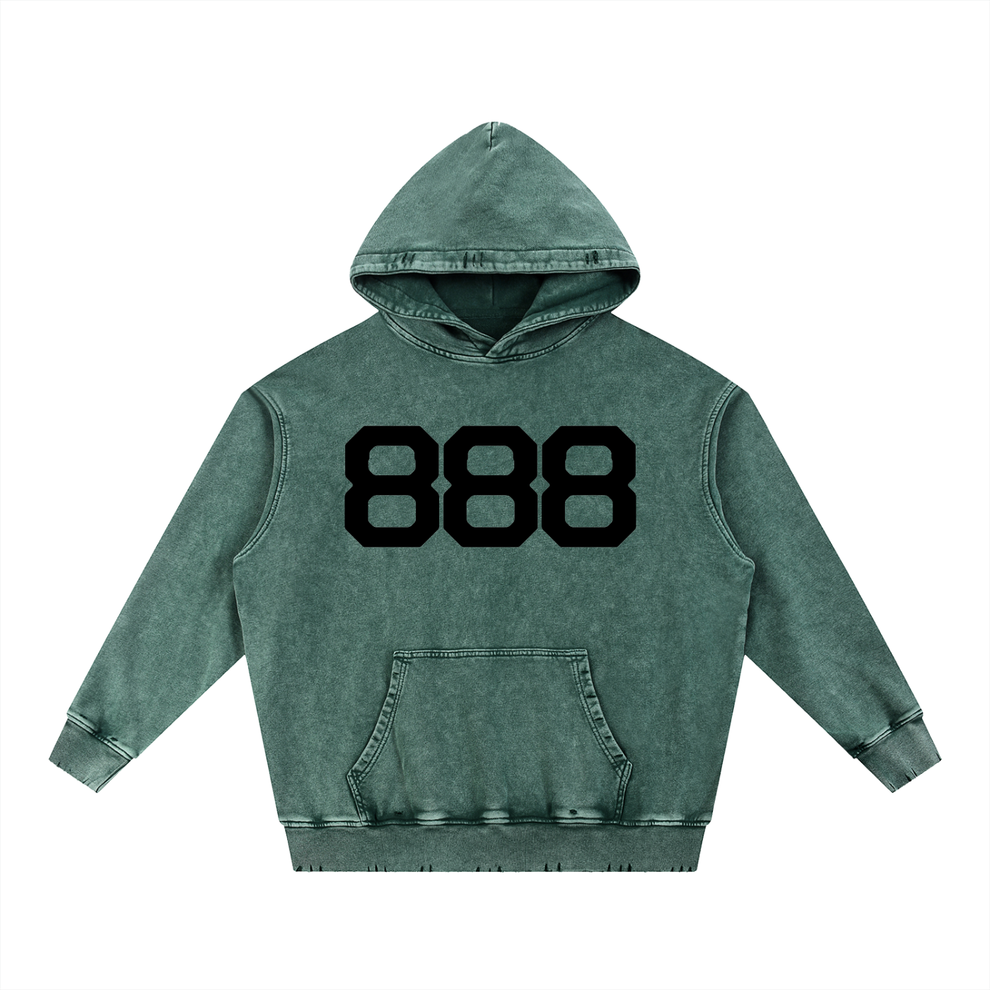 888 Heavyweight Wash Hoodie