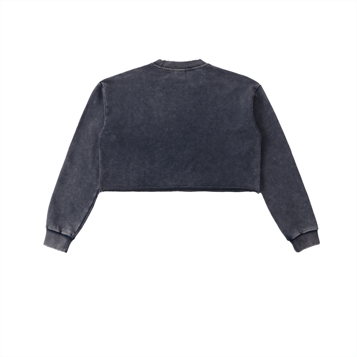 Washed Cropped Sweatshirt