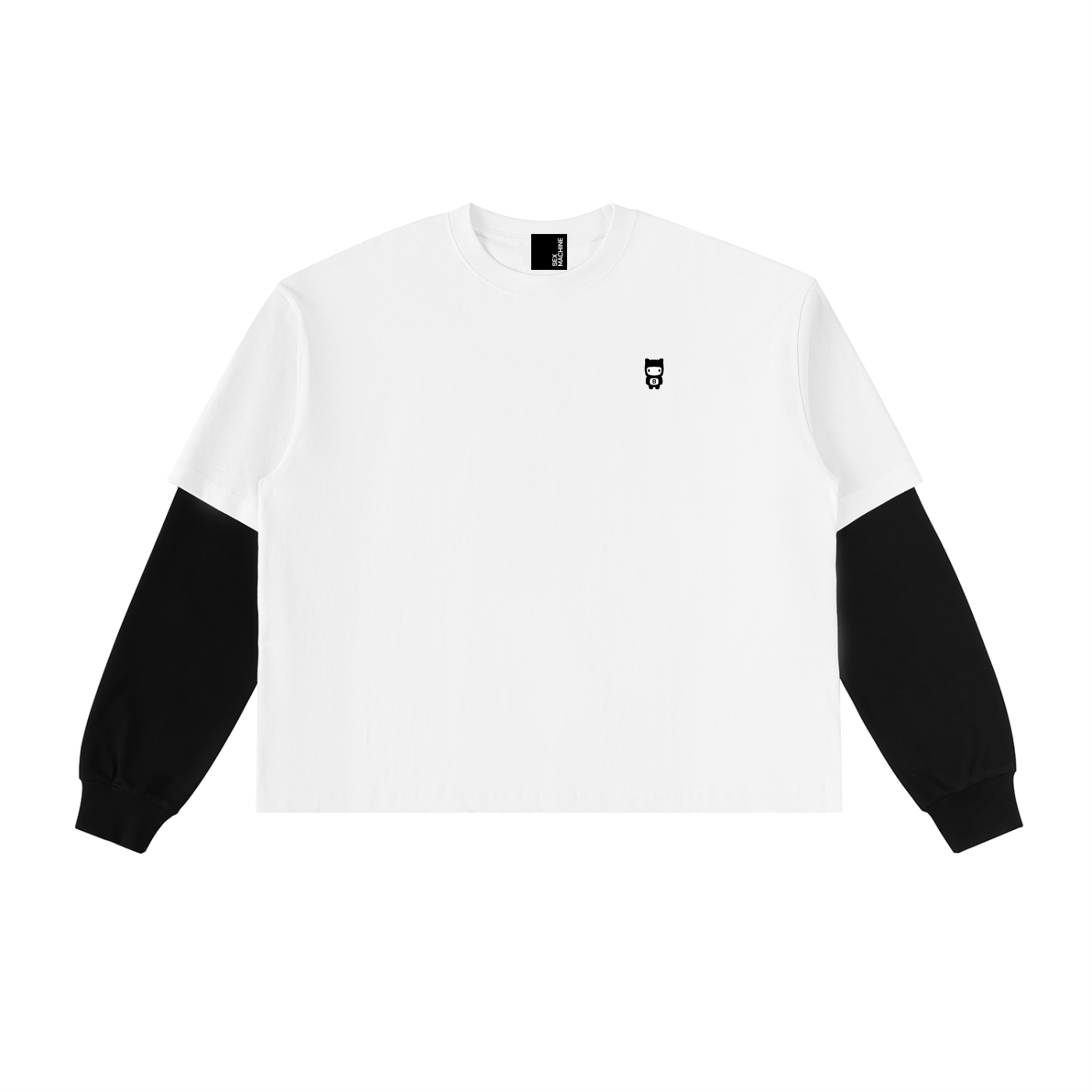 Bears Layered Sleeve Cotton T-Shirt