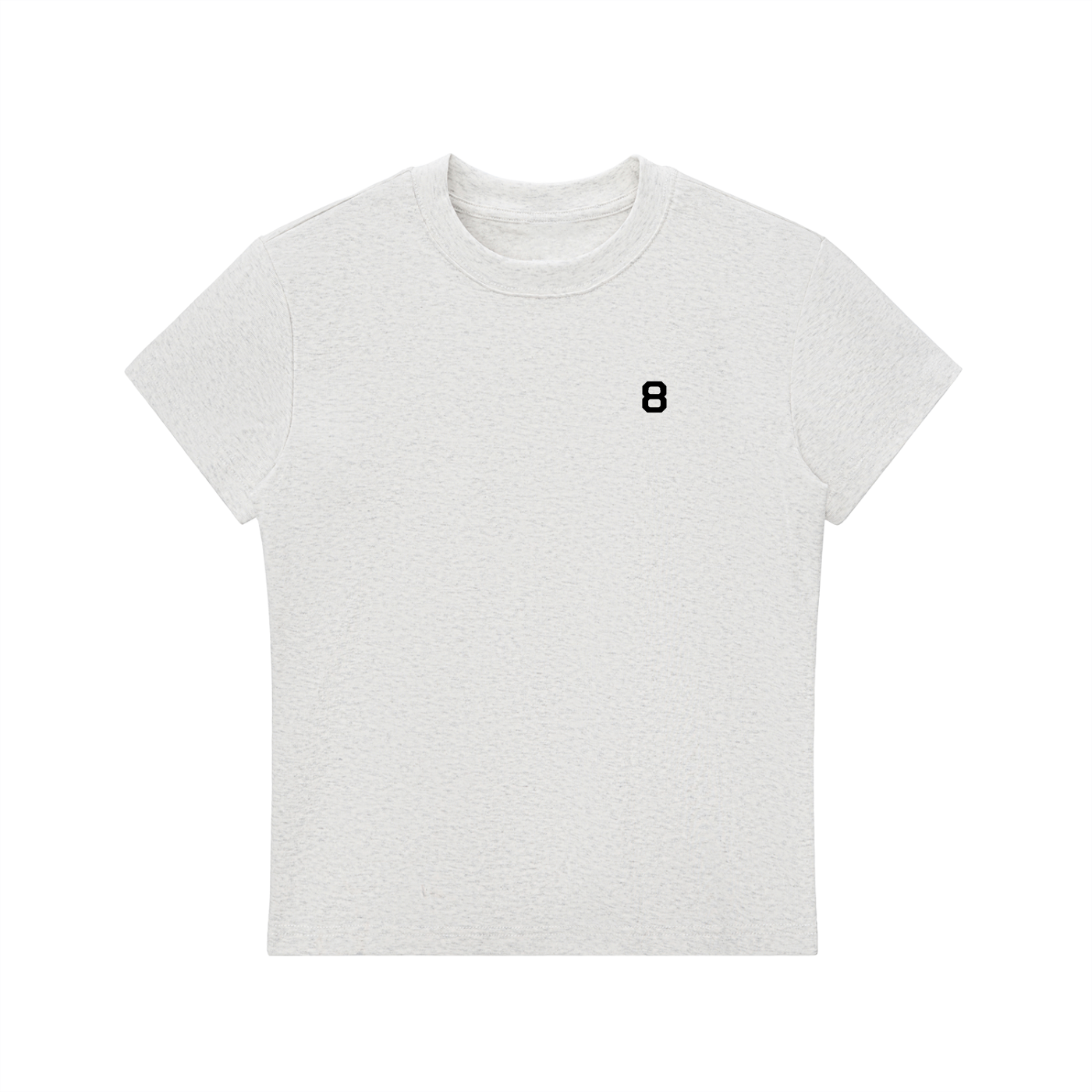 8 Fitted Crewneck T-Shirt