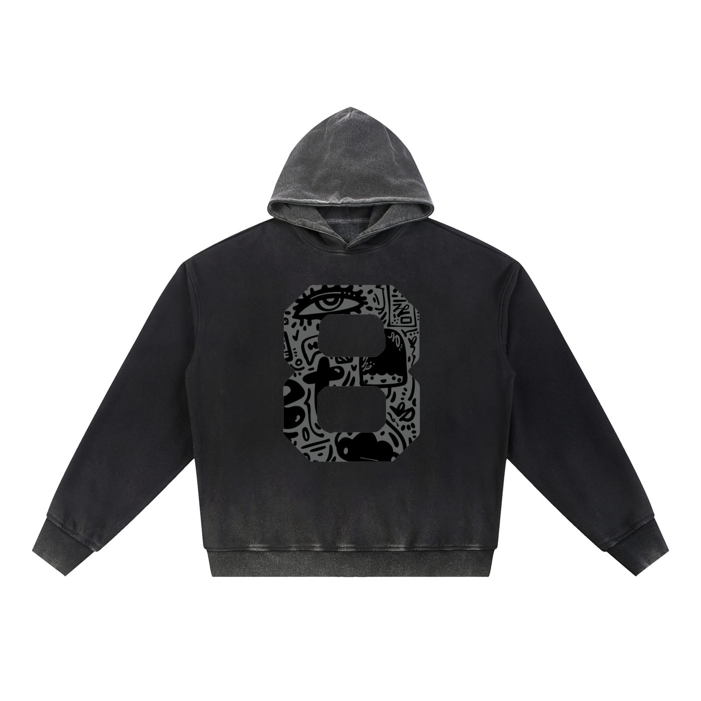 8 Gradient Hoodie