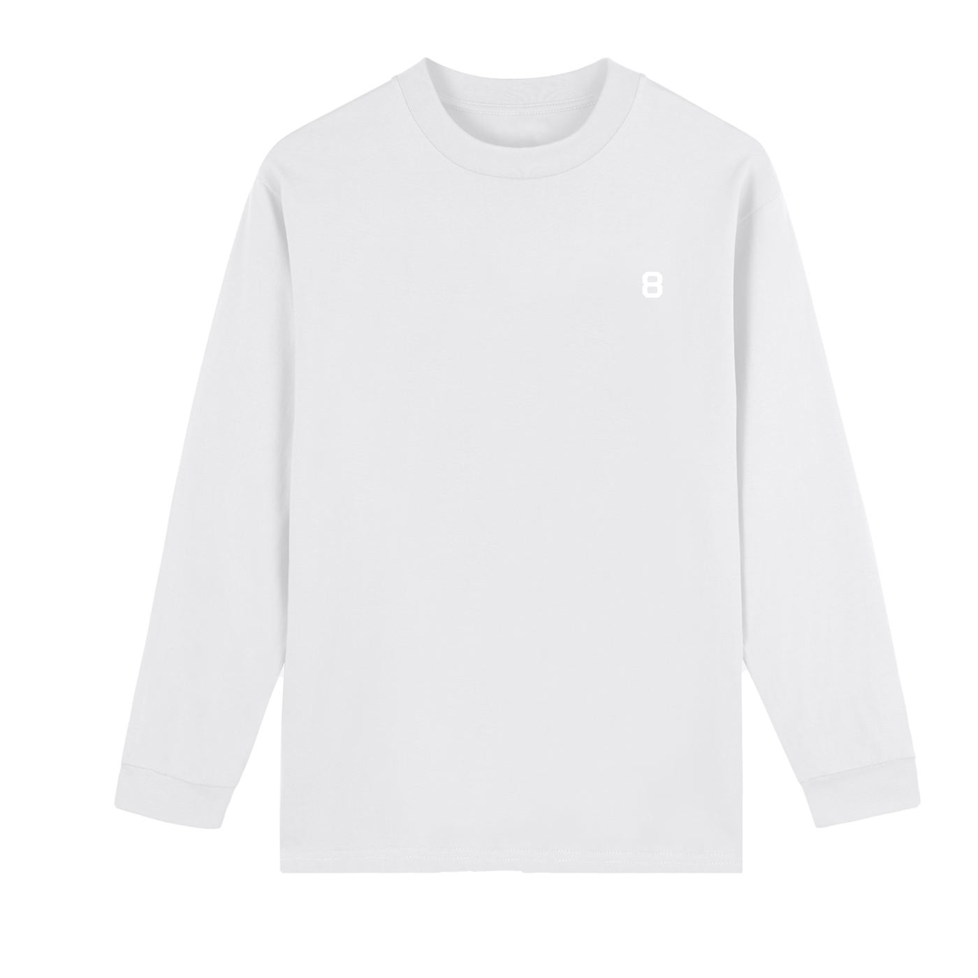 8 Long Sleeve Crew Shirt