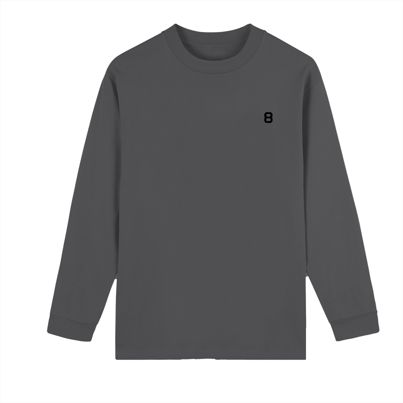 8 Long Sleeve Crew Shirt