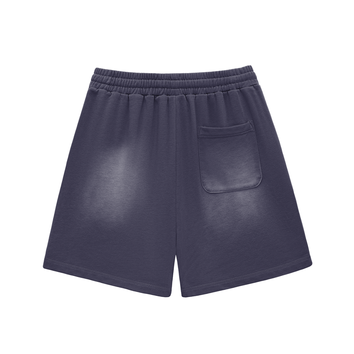 Faded Cotton Shorts