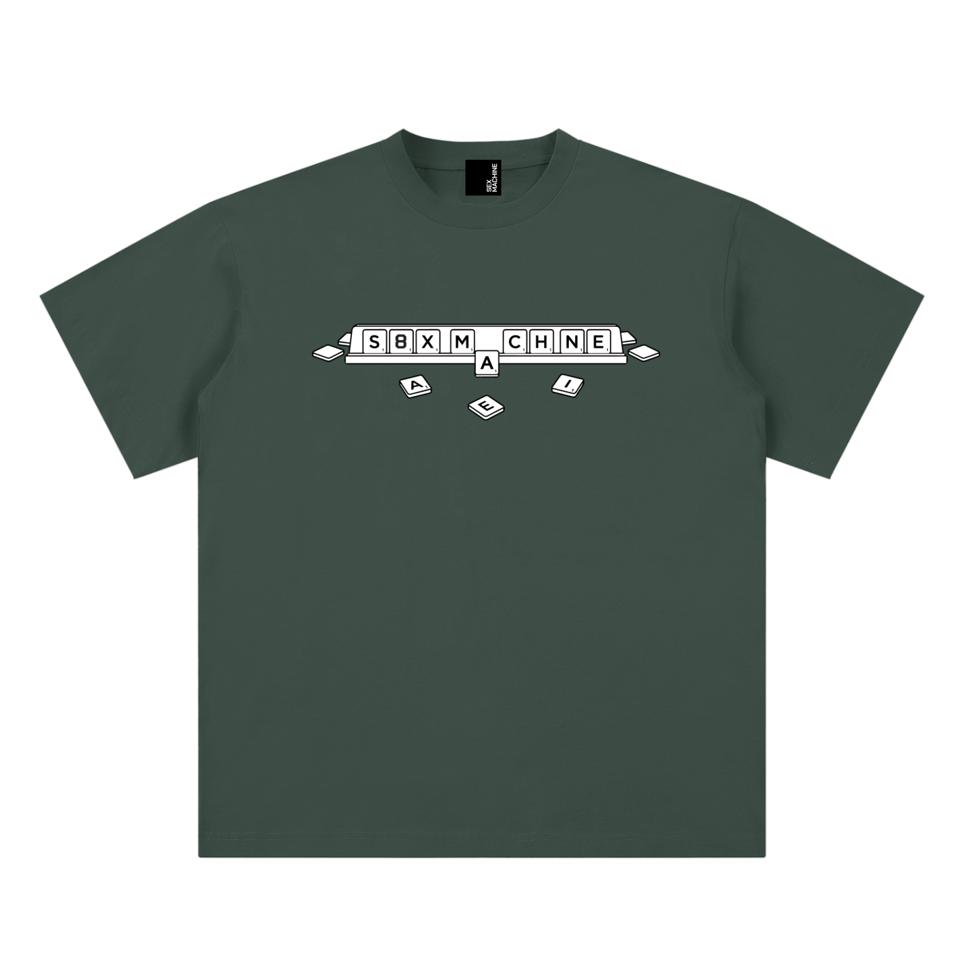 Scrabble Sueded Cotton T-Shirt