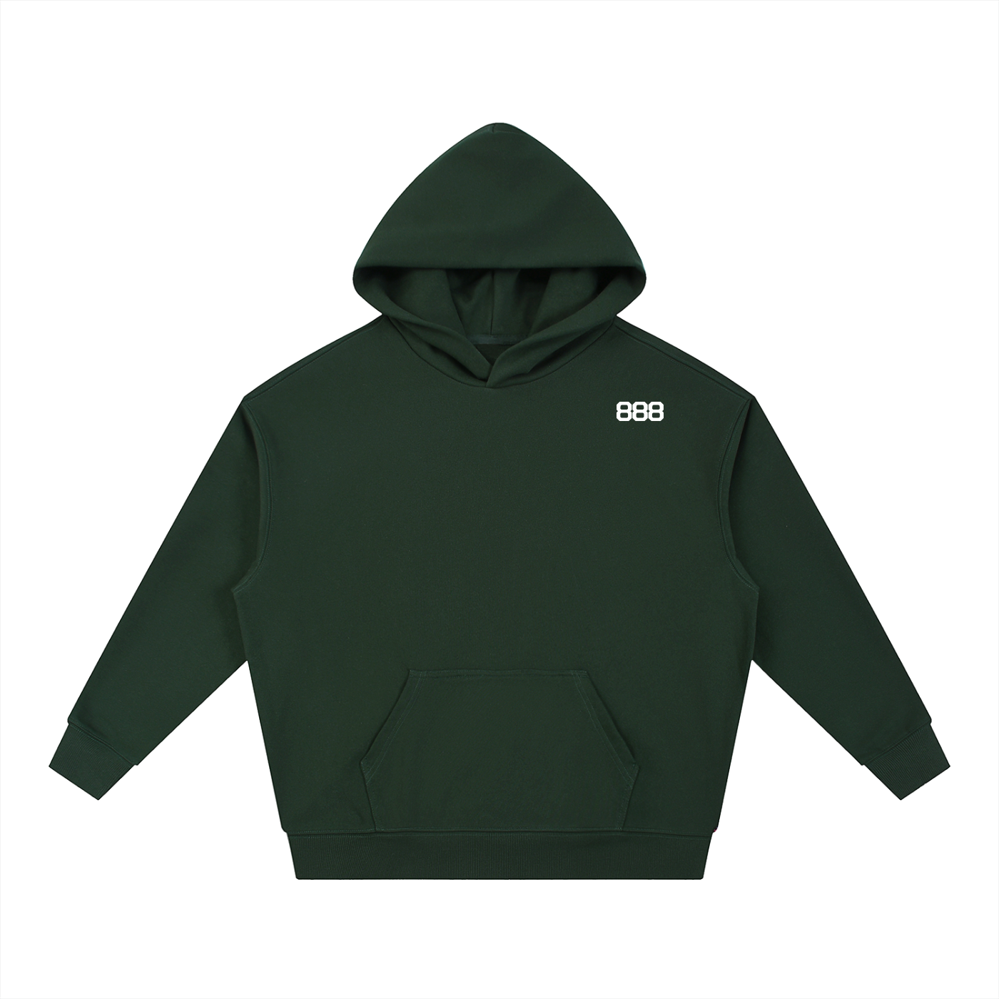888 Heavyweight Drop Box Hoodie