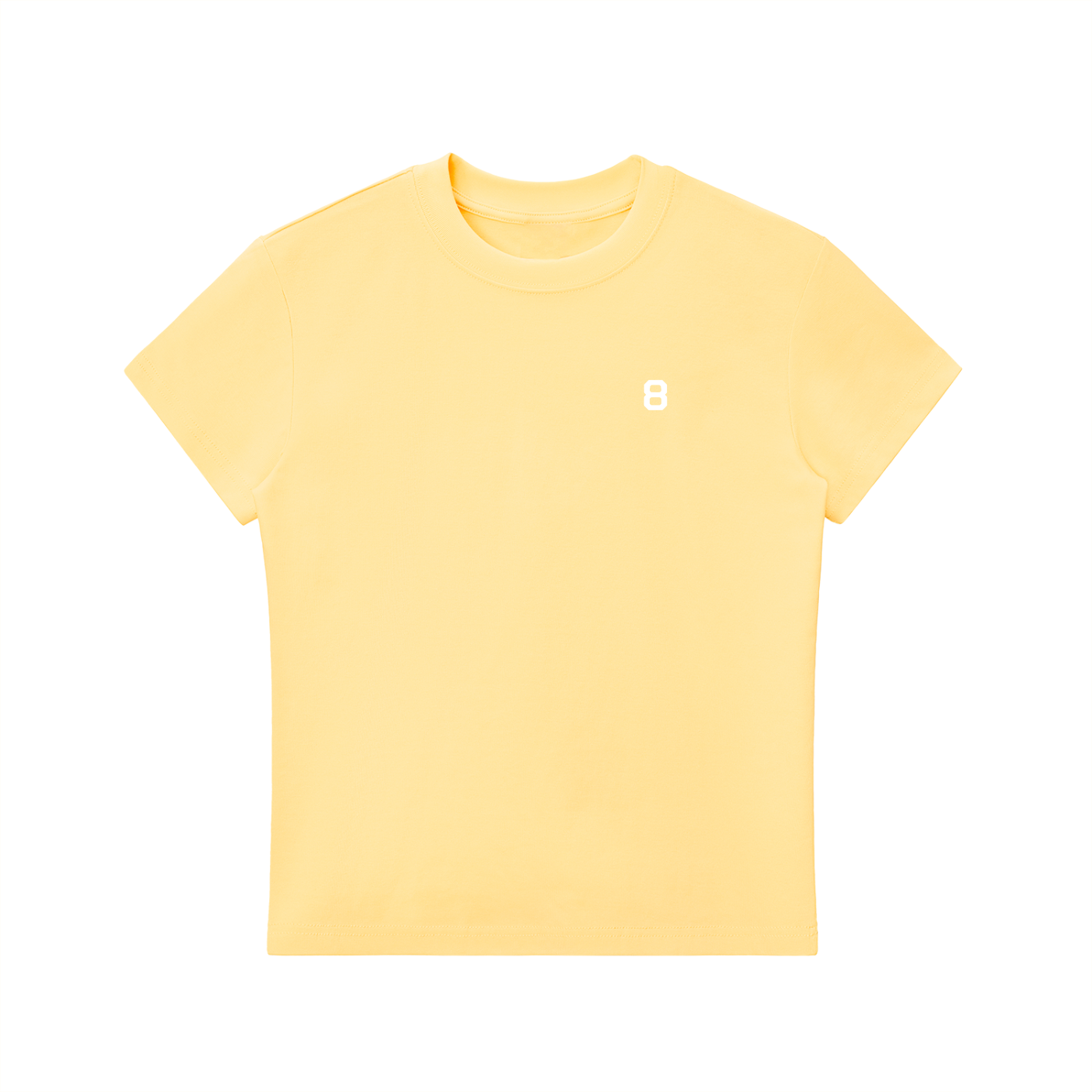 8 Fitted Crewneck T-Shirt