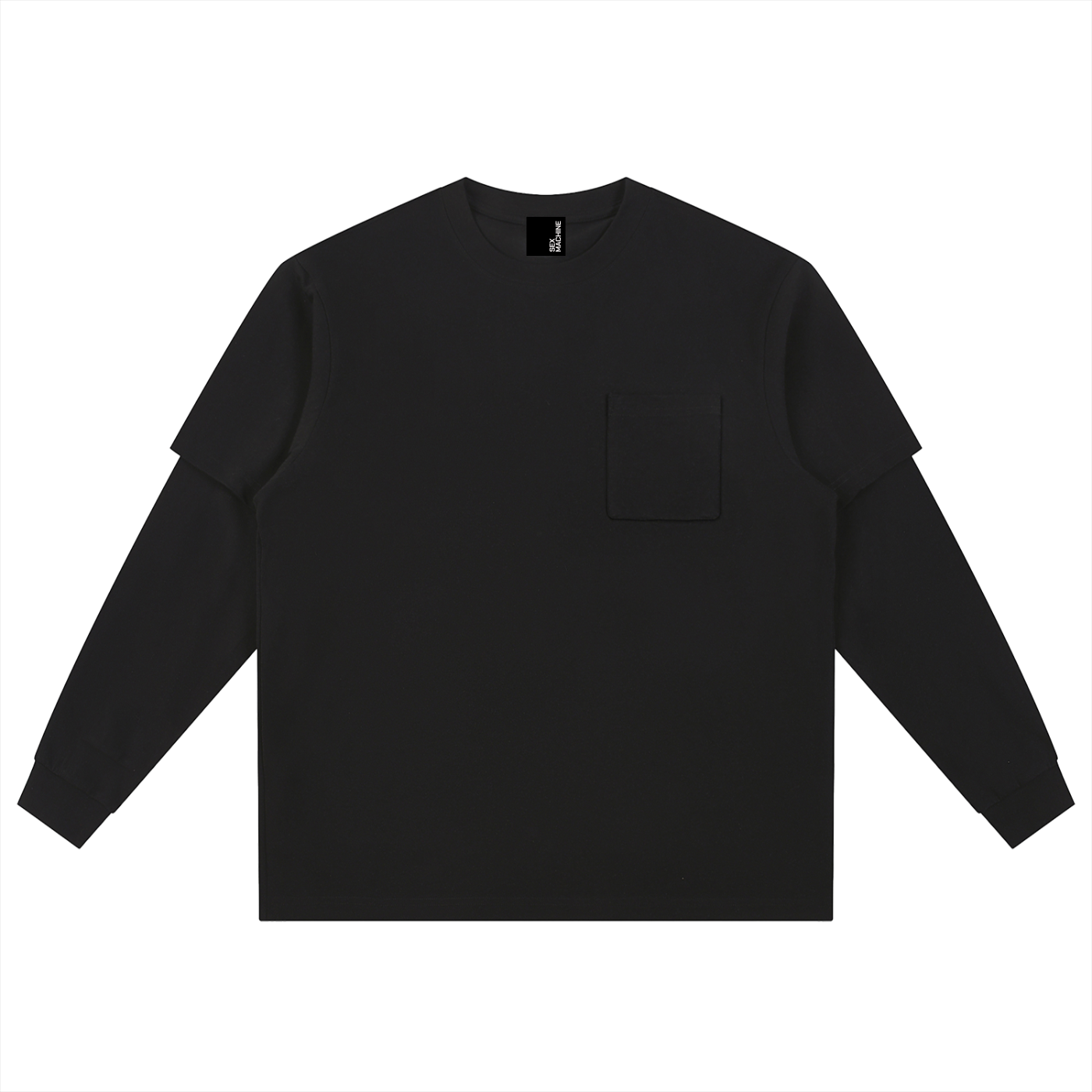 Oversized Layered Long Sleeve Tee