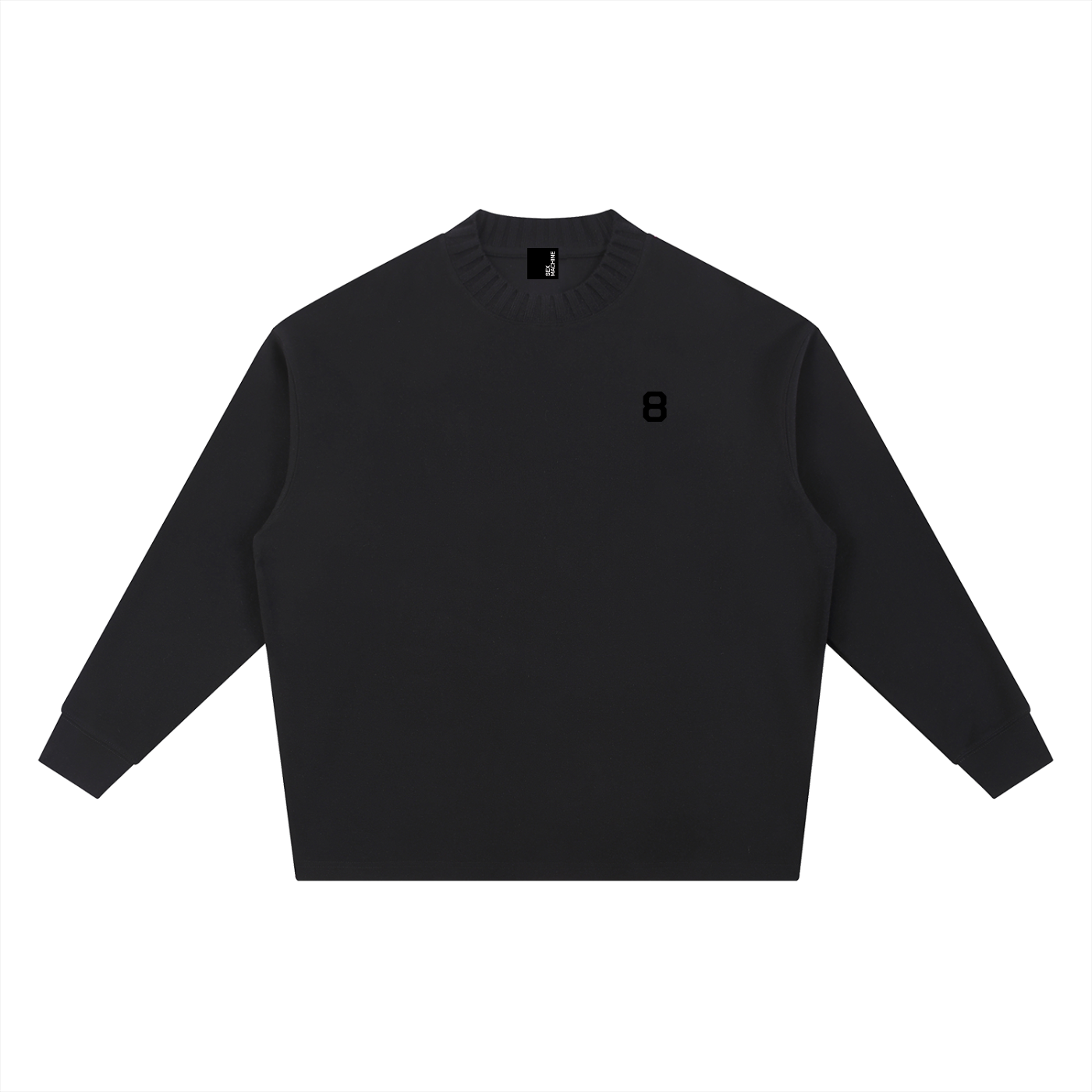 8 Oversized Knitted Sweatshirt