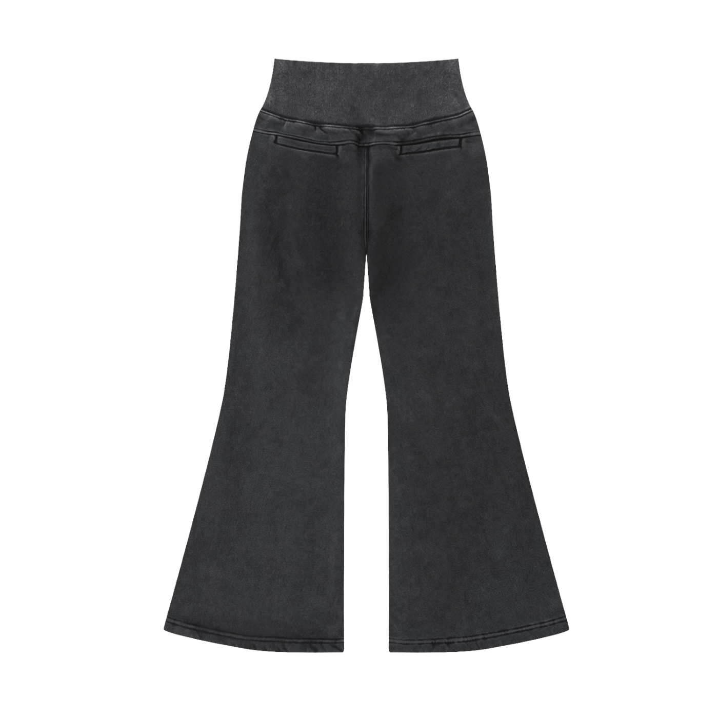 Vintage Flared Fleece Pants
