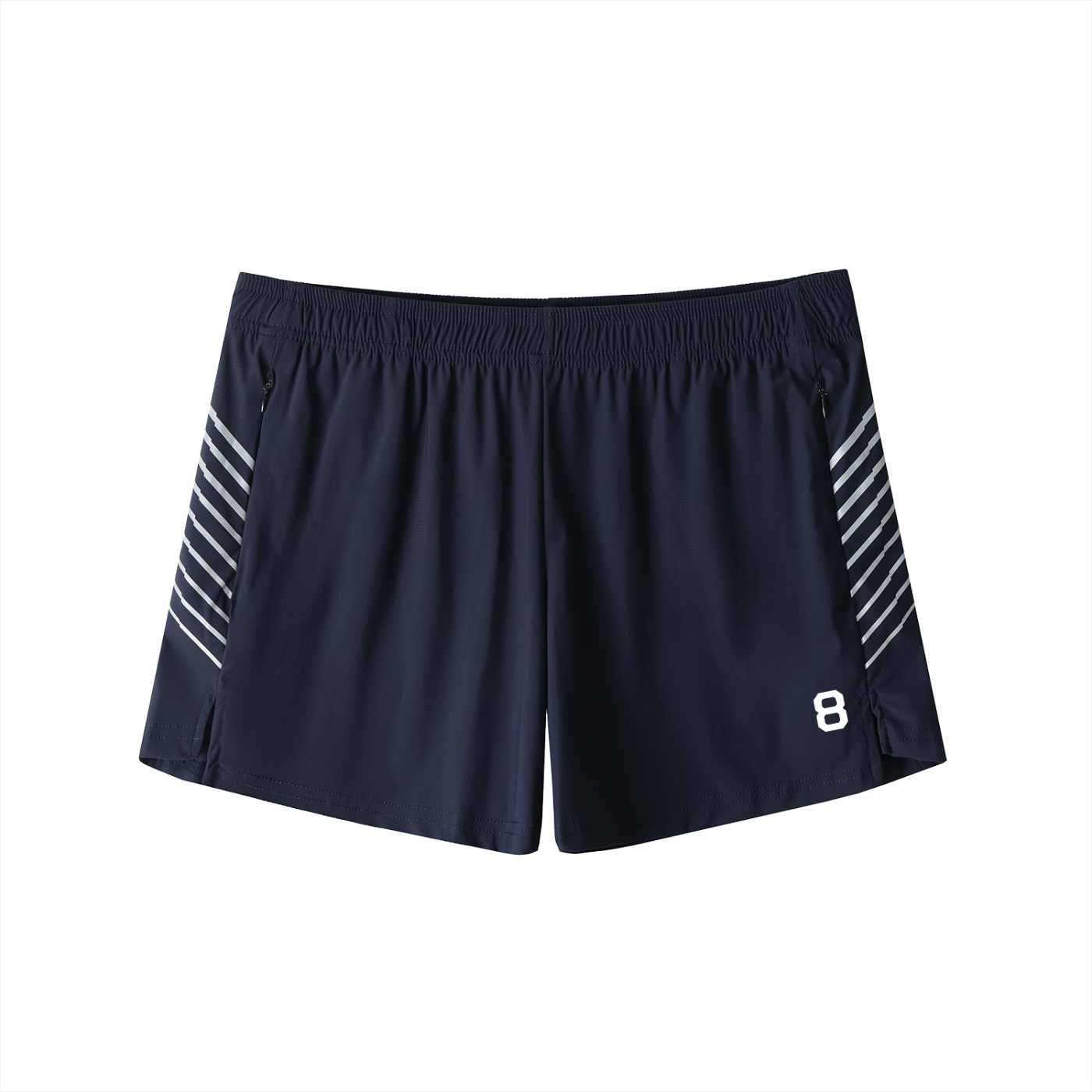 8 Stripe Performance Shorts