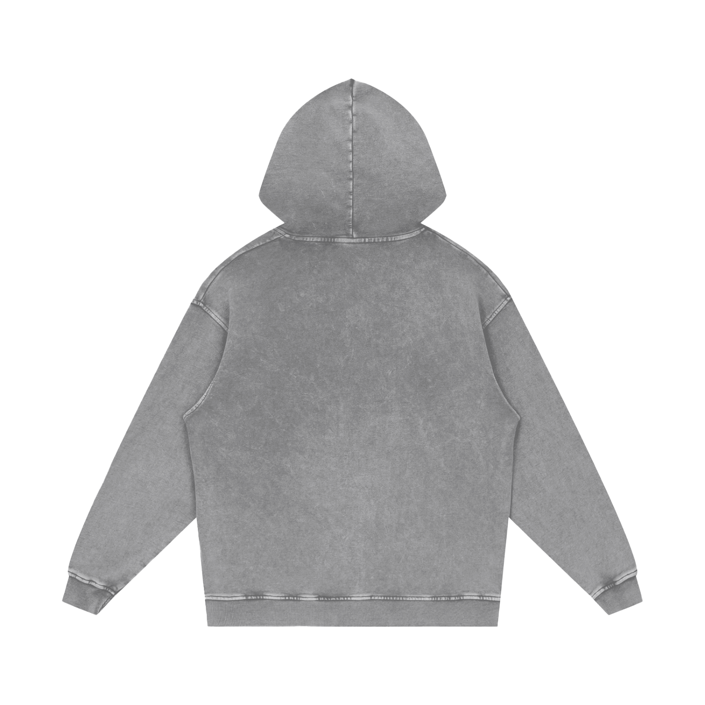 Washed Loose Cotton Hoodie
