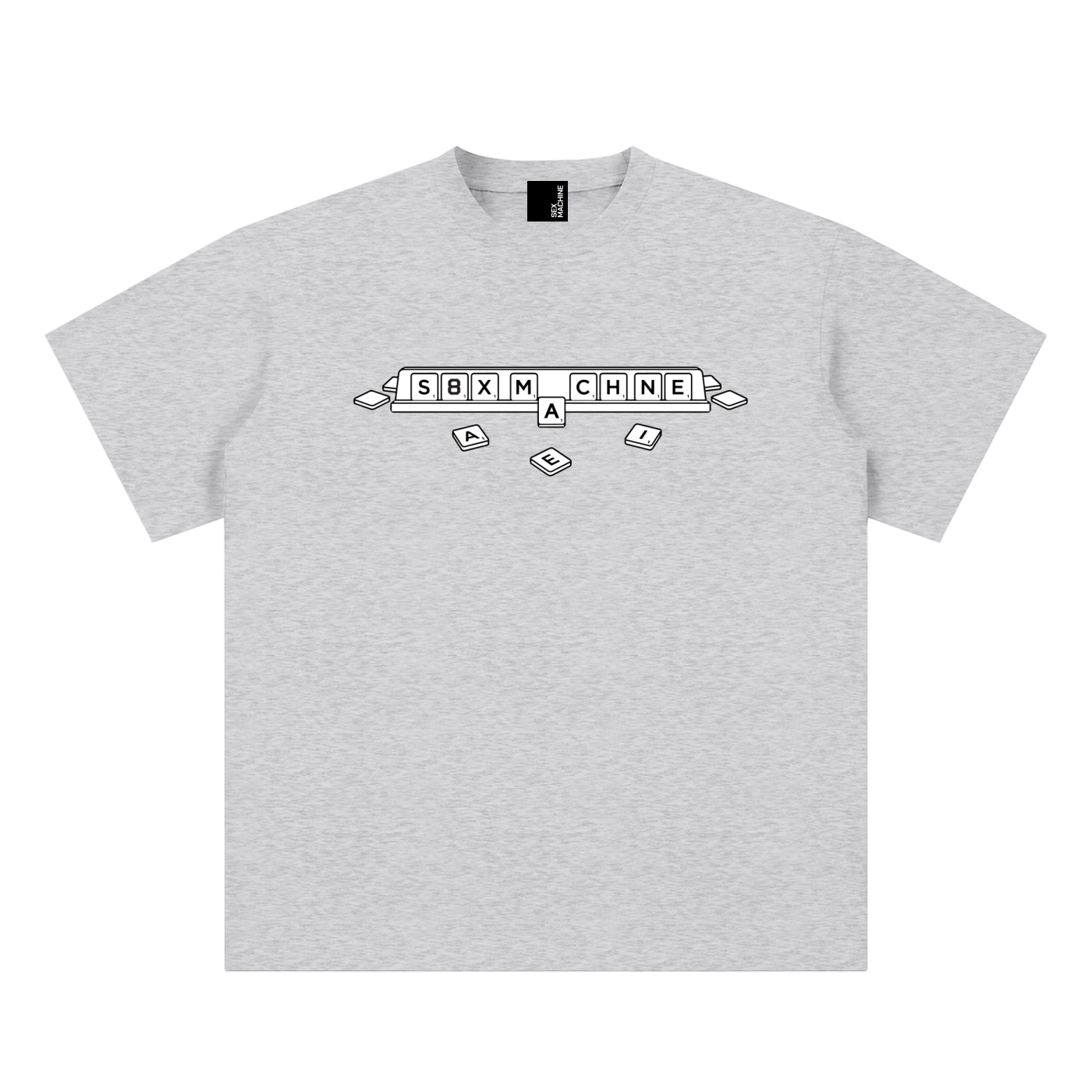 Scrabble Sueded Cotton T-Shirt