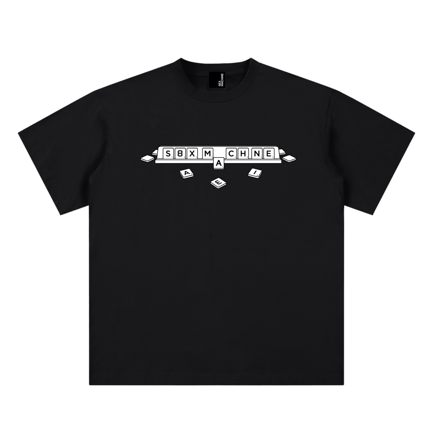 Scrabble Sueded Cotton T-Shirt