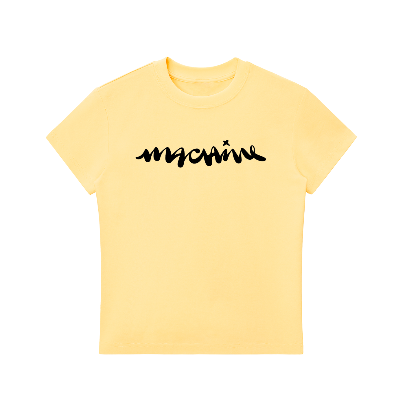 Machine Fitted Crewneck T-Shirt